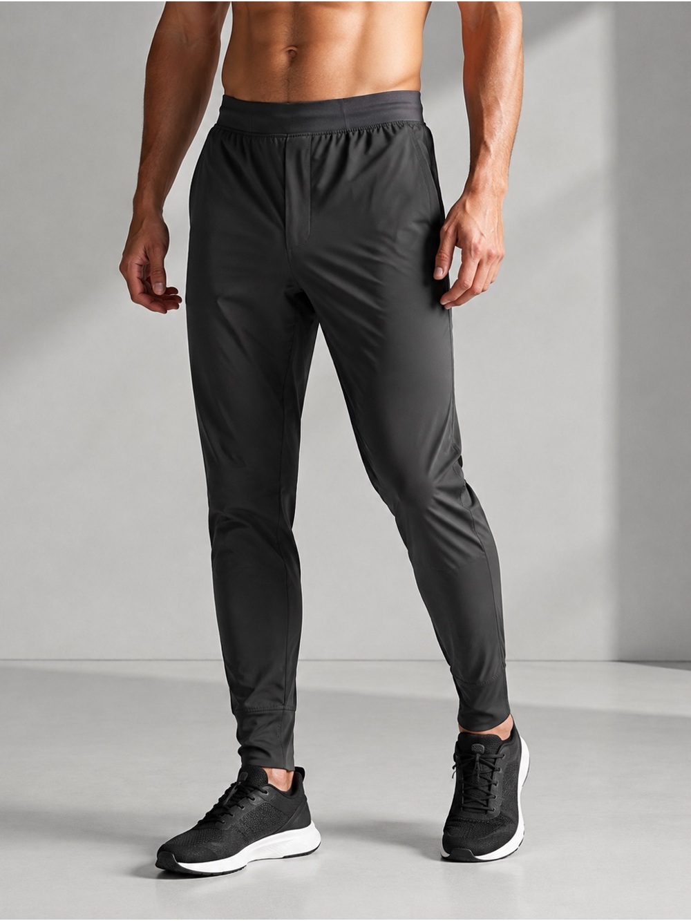 lululemon Men’s Surge Hybrid Pants L Tall Graphite Grey NWOT